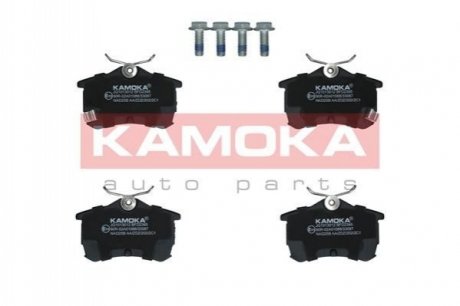 Комплект гальмівних накладок, дискове гальмо KAMOKA JQ1013012 (фото 1)