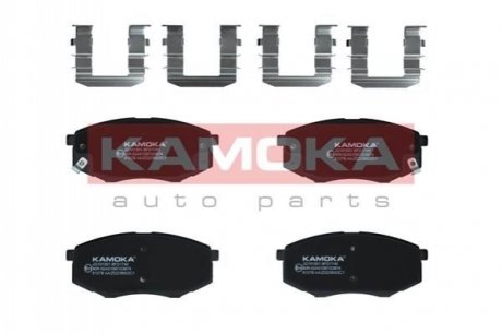 Комплект тормозных накладок, дисковый тормоз KAMOKA JQ101301