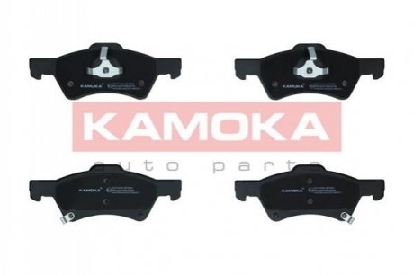 Комплект гальмівних накладок, дискове гальмо KAMOKA JQ1013020