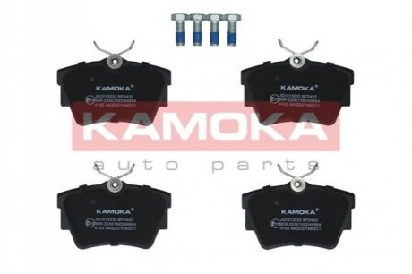 Комплект гальмівних накладок, дискове гальмо KAMOKA JQ1013032 (фото 1)