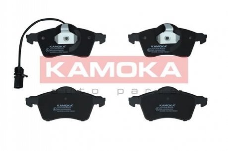 Комплект гальмівних накладок, дискове гальмо KAMOKA JQ1013036