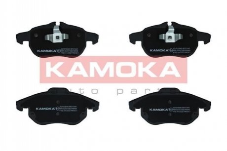 Комплект тормозных накладок, дисковый тормоз KAMOKA JQ1013040