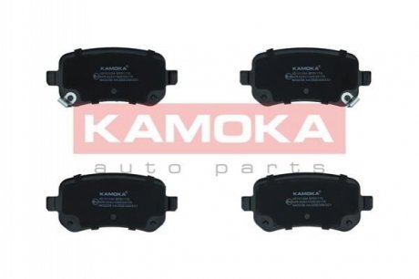 Комплект гальмівних накладок, дискове гальмо KAMOKA JQ101304