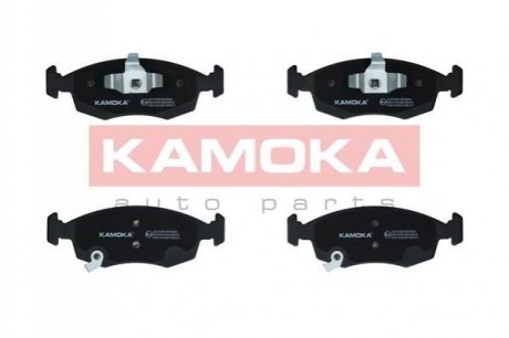 Комплект гальмівних накладок, дискове гальмо KAMOKA JQ101305