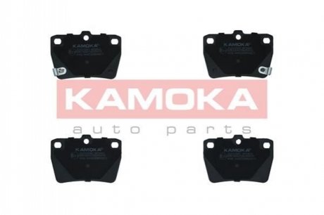 Комплект тормозных накладок, дисковый тормоз KAMOKA JQ1013062 (фото 1)