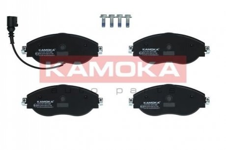 Комплект тормозных накладок, дисковый тормоз KAMOKA JQ101307