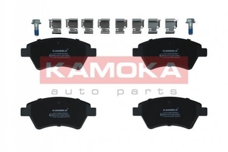 Комплект гальмівних накладок, дискове гальмо KAMOKA JQ1013088 (фото 1)