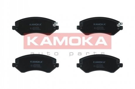 Комплект гальмівних накладок, дискове гальмо KAMOKA JQ1013152