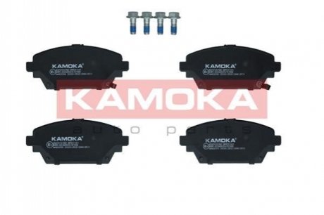 Комплект тормозных накладок, дисковый тормоз KAMOKA JQ1013160 (фото 1)