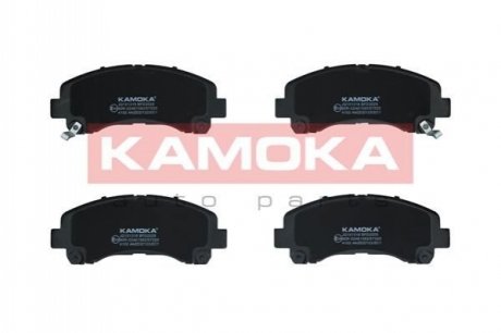 Комплект гальмівних накладок, дискове гальмо KAMOKA JQ101316 (фото 1)