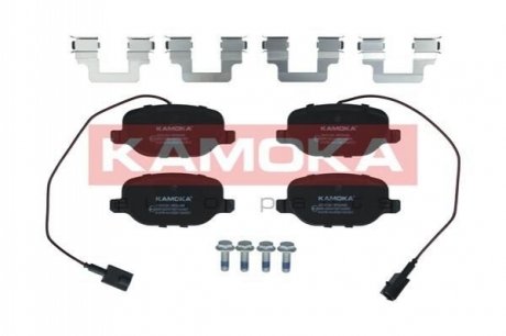 Комплект гальмівних накладок, дискове гальмо KAMOKA JQ101321