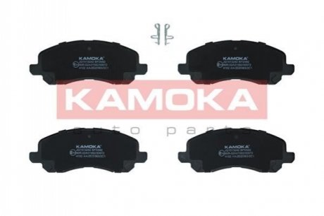 Комплект тормозных накладок, дисковый тормоз KAMOKA JQ1013242 (фото 1)