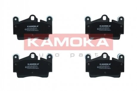 Комплект гальмівних накладок, дискове гальмо KAMOKA JQ1013254