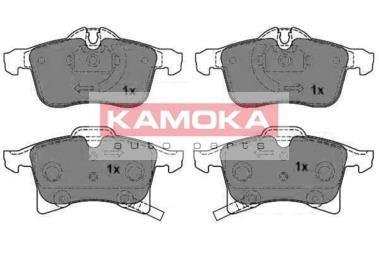 Комплект гальмівних накладок, дискове гальмо KAMOKA JQ1013280 (фото 1)