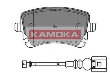 Комплект тормозных накладок, дисковый тормоз KAMOKA JQ1013288 (фото 1)