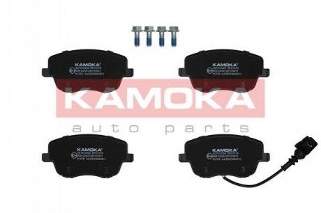 Комплект тормозных накладок, дисковый тормоз KAMOKA JQ1013324 (фото 1)