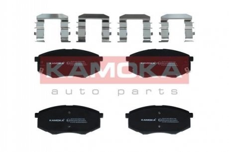 Комплект тормозных накладок, дисковый тормоз KAMOKA JQ101333 (фото 1)
