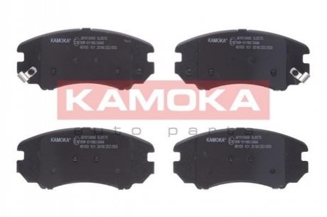 Комплект гальмівних накладок, дискове гальмо KAMOKA JQ1013466