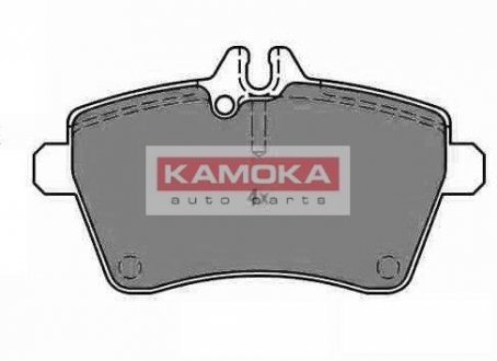 Комплект гальмівних накладок, дискове гальмо KAMOKA JQ1013498