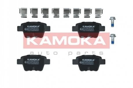 Комплект тормозных накладок, дисковый тормоз KAMOKA JQ1013568