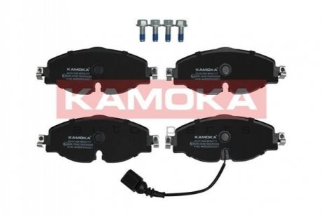 Комплект гальмівних накладок, дискове гальмо KAMOKA JQ101359