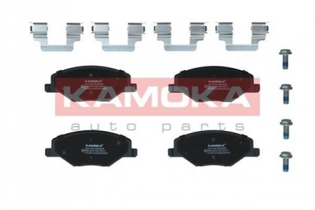 Комплект тормозных накладок, дисковый тормоз KAMOKA JQ101362 (фото 1)