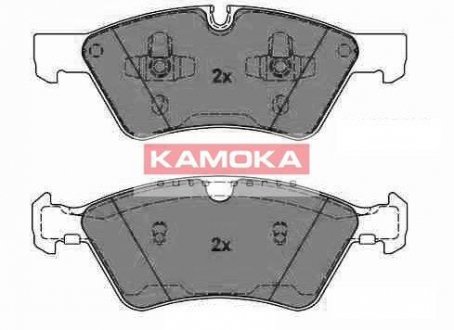 Комплект гальмівних накладок, дискове гальмо KAMOKA JQ1013660