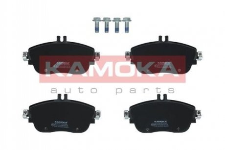 Комплект тормозных накладок, дисковый тормоз KAMOKA JQ101369 (фото 1)