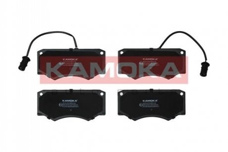 Комплект тормозных накладок, дисковый тормоз KAMOKA JQ101370 (фото 1)