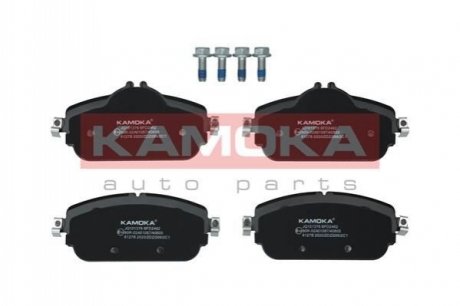 Комплект тормозных накладок, дисковый тормоз KAMOKA JQ101376