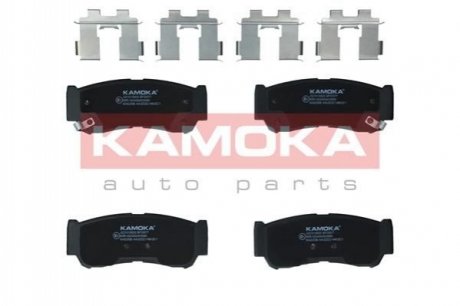Комплект гальмівних накладок, дискове гальмо KAMOKA JQ1013820 (фото 1)