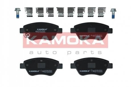 Комплект тормозных накладок, дисковый тормоз KAMOKA JQ1013840