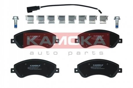 Комплект тормозных накладок, дисковый тормоз KAMOKA JQ1013858