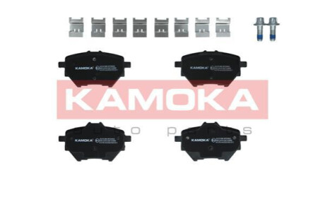 Комплект тормозных накладок, дисковый тормоз KAMOKA JQ101390