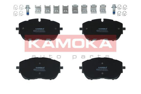 Комплект тормозных накладок, дисковый тормоз KAMOKA JQ101393