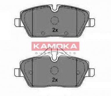 Комплект гальмівних накладок, дискове гальмо KAMOKA JQ1013948