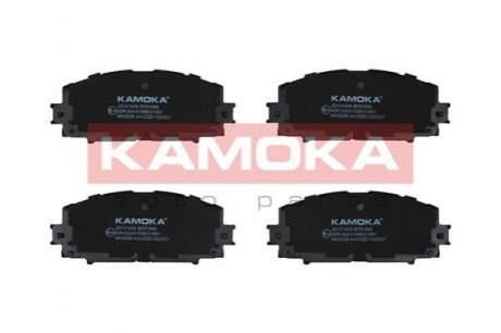 Комплект тормозных накладок, дисковый тормоз KAMOKA JQ101406