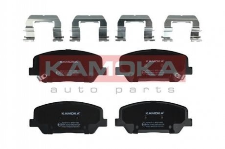 Комплект тормозных накладок, дисковый тормоз KAMOKA JQ101417 (фото 1)