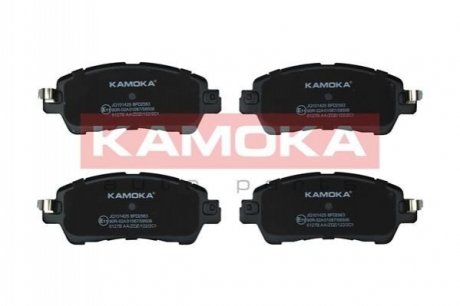 Комплект гальмівних накладок, дискове гальмо KAMOKA JQ101425 (фото 1)