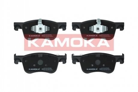 Комплект тормозных накладок, дисковый тормоз KAMOKA JQ101442
