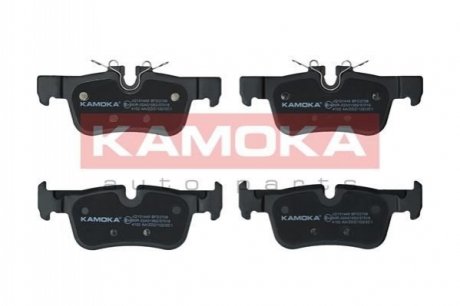 Комплект гальмівних накладок, дискове гальмо KAMOKA JQ101449