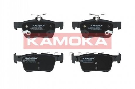 Комплект гальмівних накладок, дискове гальмо KAMOKA JQ101451