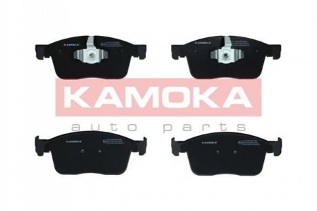 Комплект гальмівних накладок, дискове гальмо KAMOKA JQ101456
