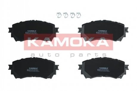 Комплект гальмівних накладок, дискове гальмо KAMOKA JQ101464