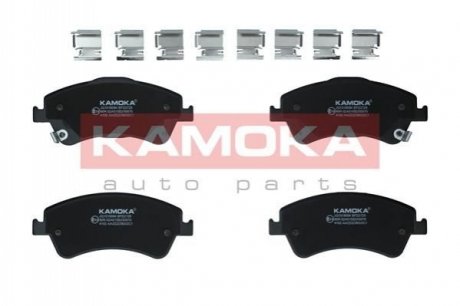 Комплект тормозных накладок, дисковый тормоз KAMOKA JQ1018094