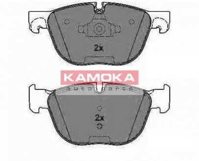 Комплект гальмівних накладок, дискове гальмо KAMOKA JQ1018104