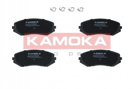 Комплект тормозных накладок, дисковый тормоз KAMOKA JQ1018120 (фото 1)