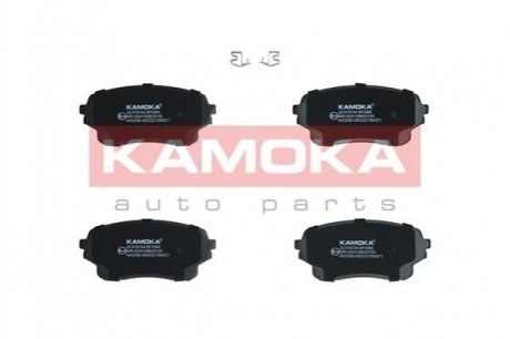 Комплект гальмівних накладок, дискове гальмо KAMOKA JQ1018154