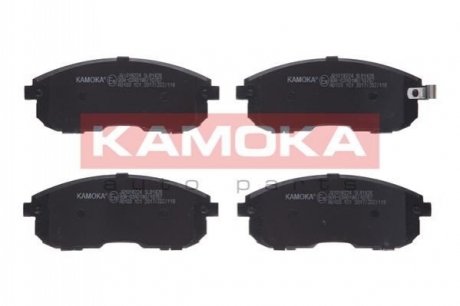 Комплект тормозных накладок, дисковый тормоз KAMOKA JQ1018224 (фото 1)