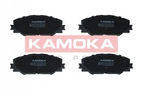 Комплект тормозных накладок, дисковый тормоз KAMOKA JQ1018272 (фото 1)